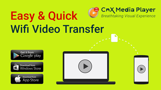 wifi video transfer from android mobile to pc