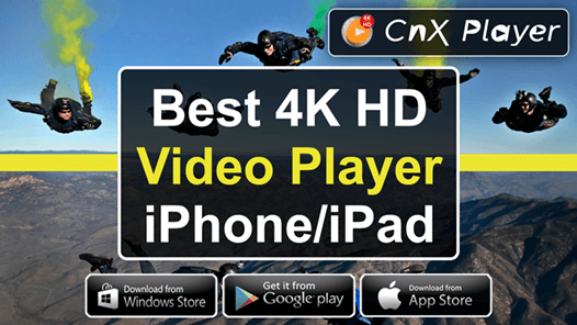ads free best 4k media player for iphone
